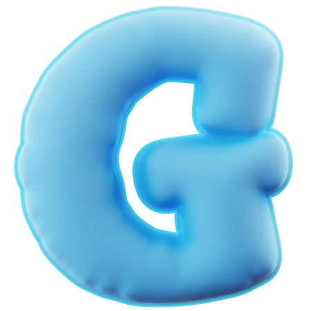 Alphabet g  3D Icon