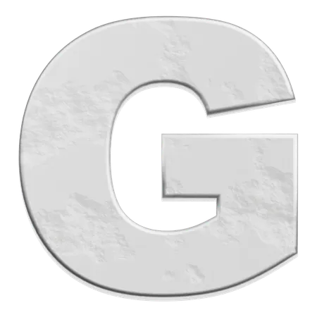 Alphabet G  3D Icon