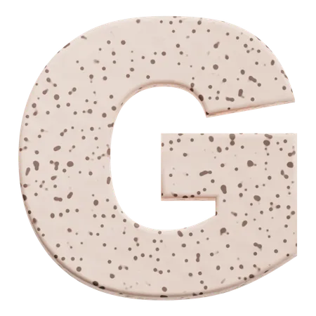 Alphabet G  3D Icon