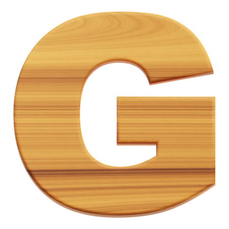 Alphabet G  3D Icon