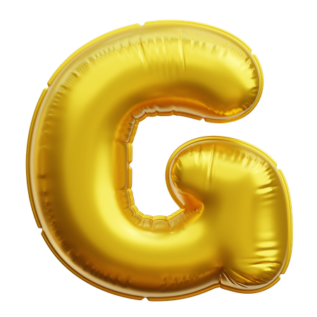 Alphabet G  3D Icon