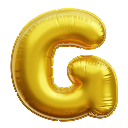 Alphabet G  3D Icon