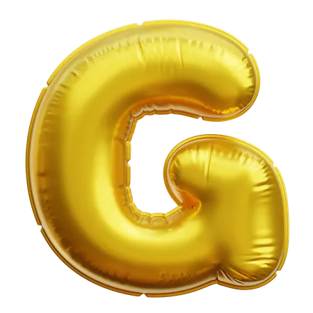 Alphabet G  3D Icon