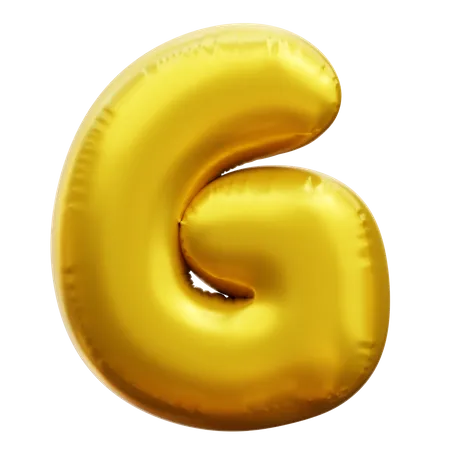 Alphabet G  3D Icon