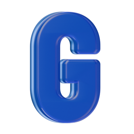 Alphabet G  3D Icon