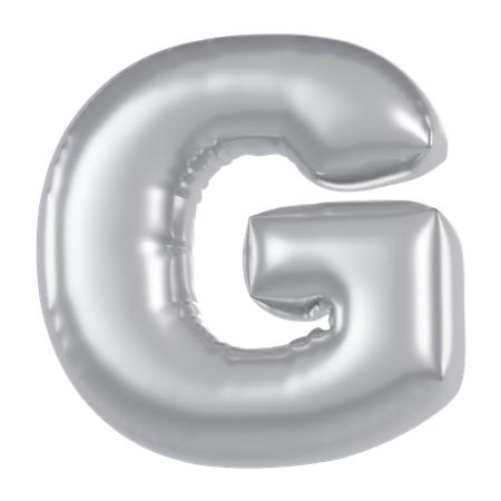 Ballon alphabet g  3D Icon