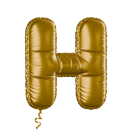 Alphabet H  3D Icon