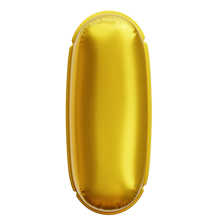 Alphabet I  3D Icon