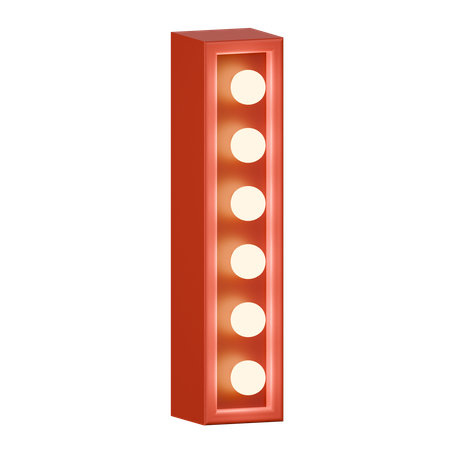 Alphabet I  3D Icon