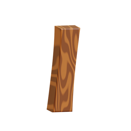 Alphabet I  3D Icon
