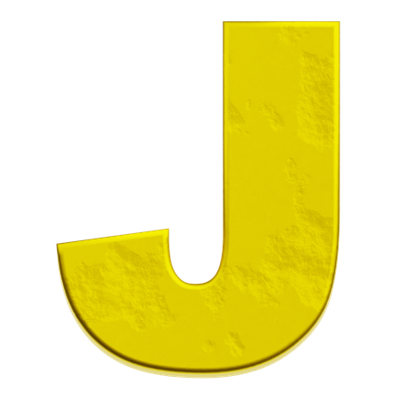 Alphabet J  3D Icon