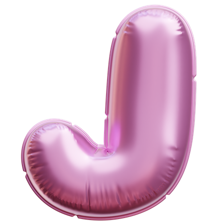 Alphabet J  3D Icon