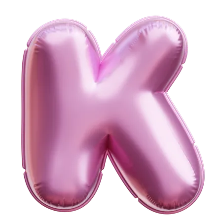 Alphabet k  3D Icon