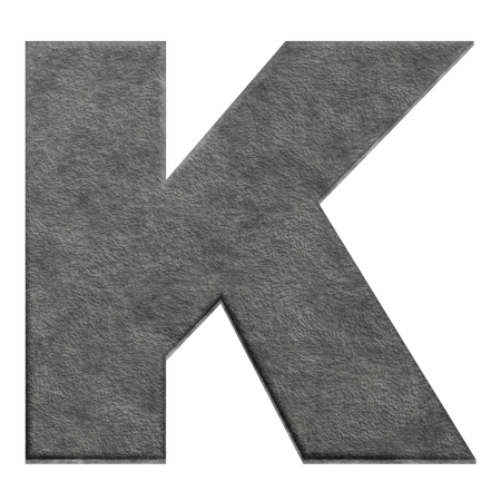 Alphabet K  3D Icon