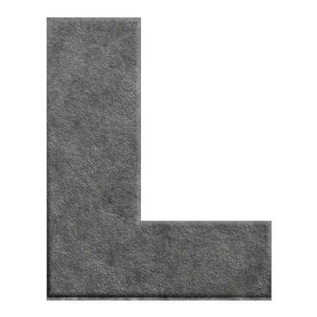 Alphabet L  3D Icon