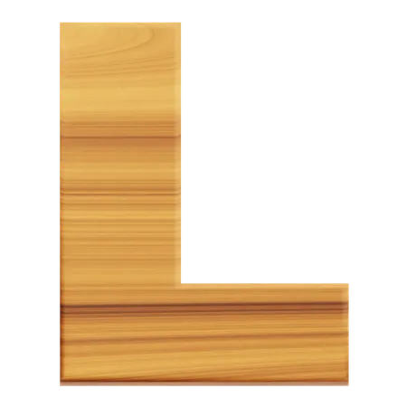 Alphabet L  3D Icon