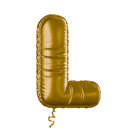 Alphabet L  3D Icon