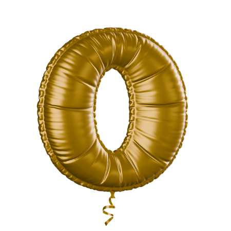 Alphabet O  3D Icon
