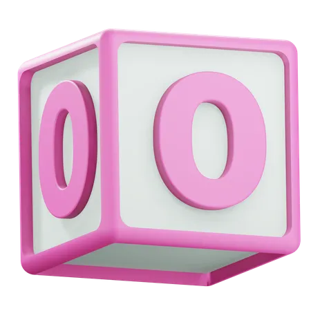 Alphabet O  3D Icon