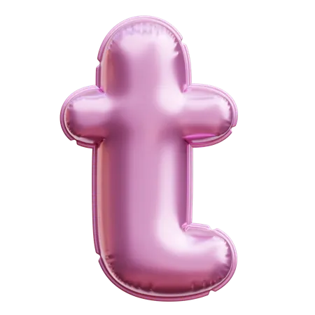 Alphabet T  3D Icon