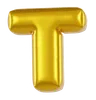 Alphabet T Balloon