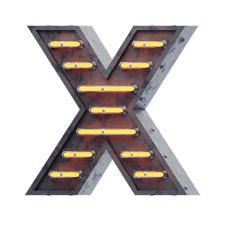 Alphabetx  3D Icon