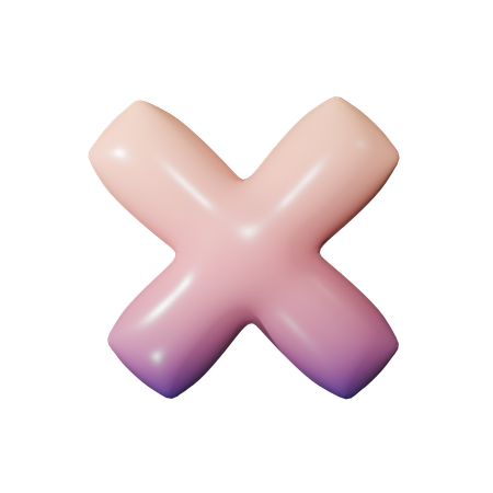 Alphabetx  3D Icon