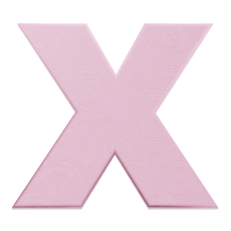 Alphabetx  3D Icon