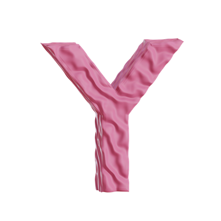 Alphabet Y  3D Icon