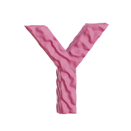 Alphabet Y  3D Icon