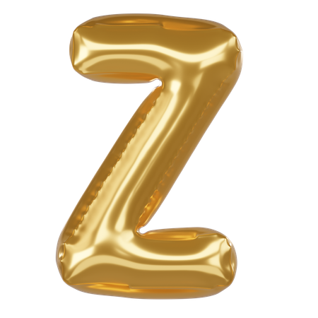 Alphabet z  3D Icon