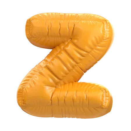 Alphabet z  3D Icon