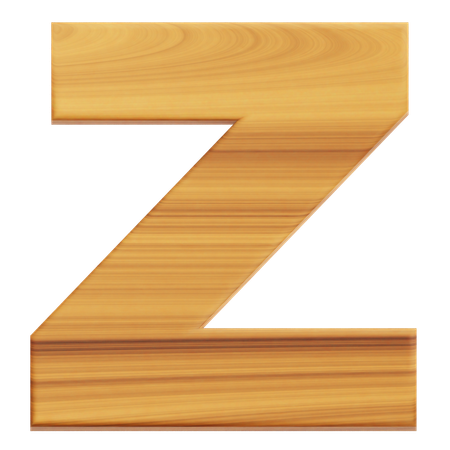 Alphabet z  3D Icon