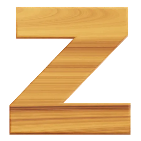 Alphabet z  3D Icon