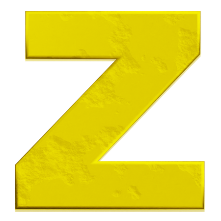 Alphabet z  3D Icon