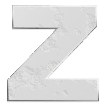 アルファベットz  3D Icon