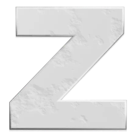 アルファベットz  3D Icon