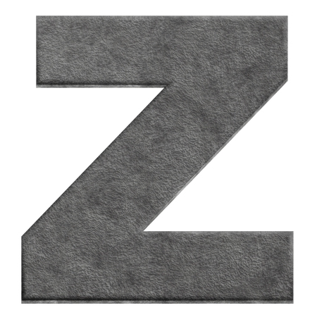 アルファベットz  3D Icon