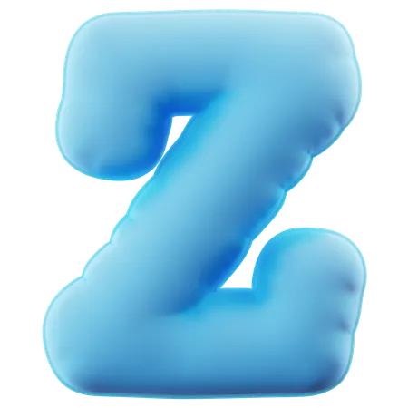 Alphabet z  3D Icon