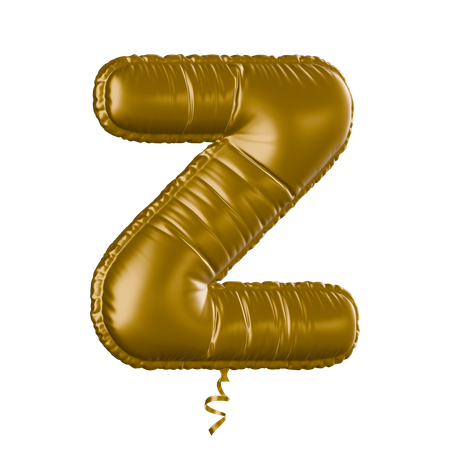Alphabet Z  3D Icon