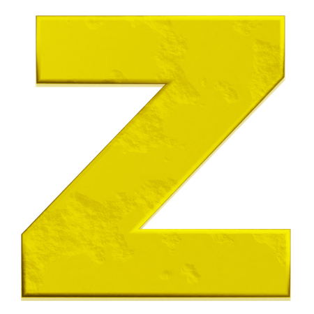 Alphabet Z  3D Icon