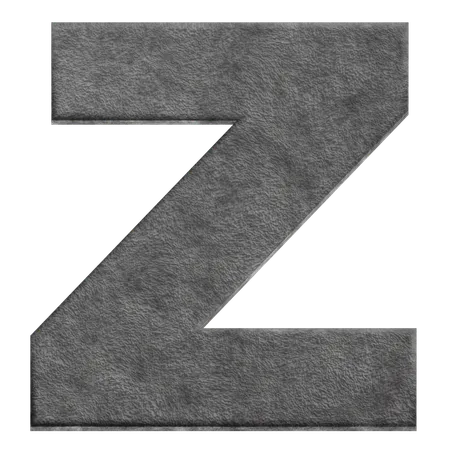 Alphabet Z  3D Icon