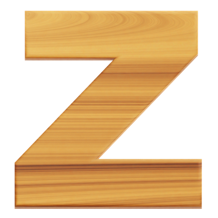 Alphabet Z  3D Icon