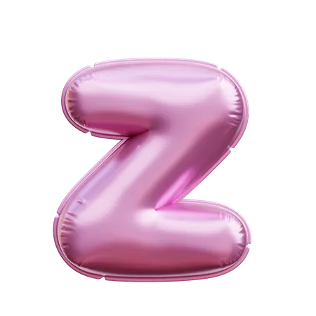 Alphabet Z  3D Icon