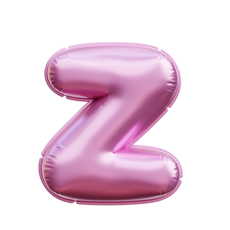 Alphabet Z  3D Icon