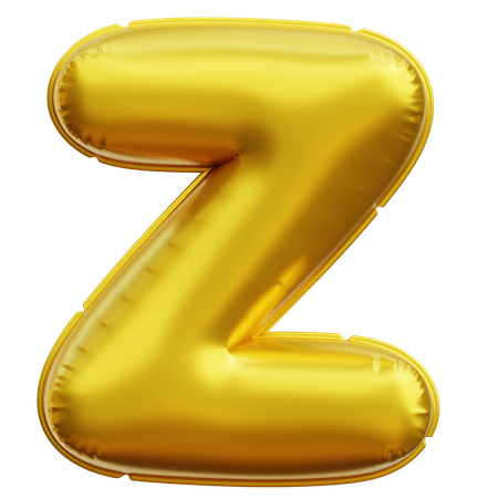 Alphabet Z  3D Icon