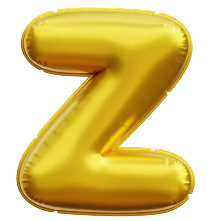 Alphabet Z  3D Icon