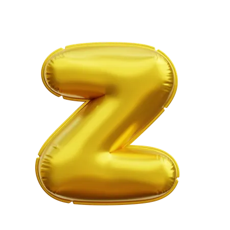 Alphabet Z  3D Icon