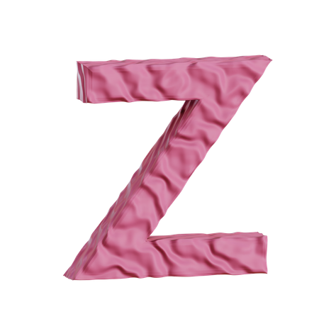 Alphabet Z  3D Icon