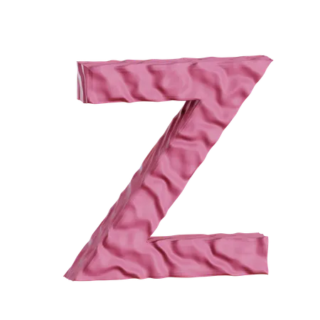 Alphabet Z  3D Icon